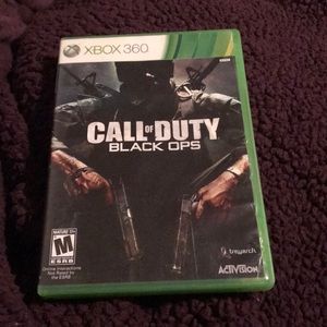 Call of duty black ops for x-box 360